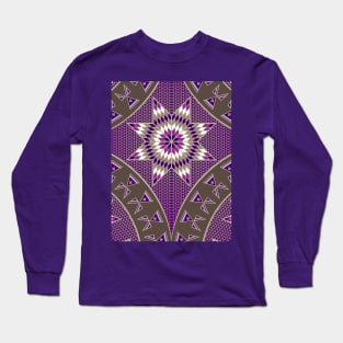 Morning Star with Tipi's "Purple" Long Sleeve T-Shirt